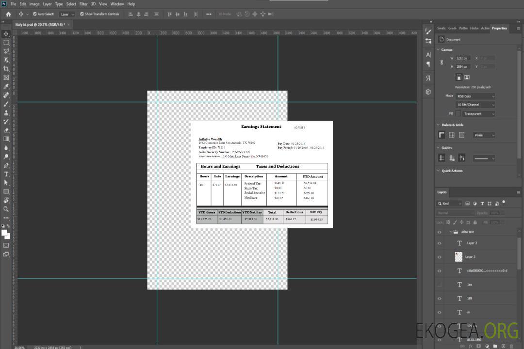 Relevé des résultats d'INFINITE Wealth Australia aux formats Word et PDF template Relevé des résultats d'INFINITE Wealth Australia aux formats Word et PDF template